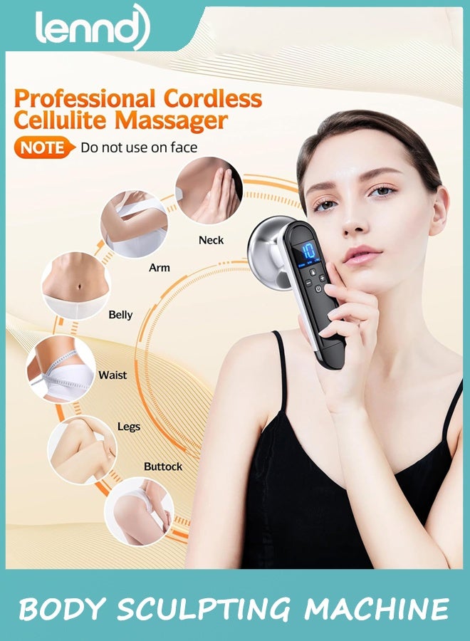 LENND Body Sculpting Machine - Professional Cordless Cellulite Massager - Suitable for Belly, Neck, Leg, Hip, Arm - Image 5