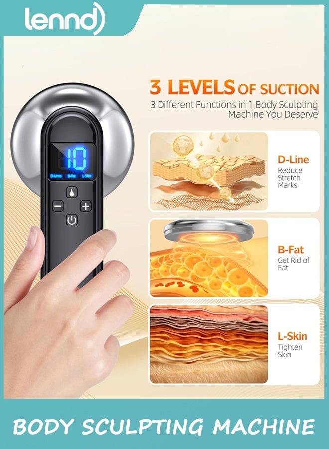 LENND Body Sculpting Machine - Professional Cordless Cellulite Massager - Suitable for Belly, Neck, Leg, Hip, Arm - Image 2