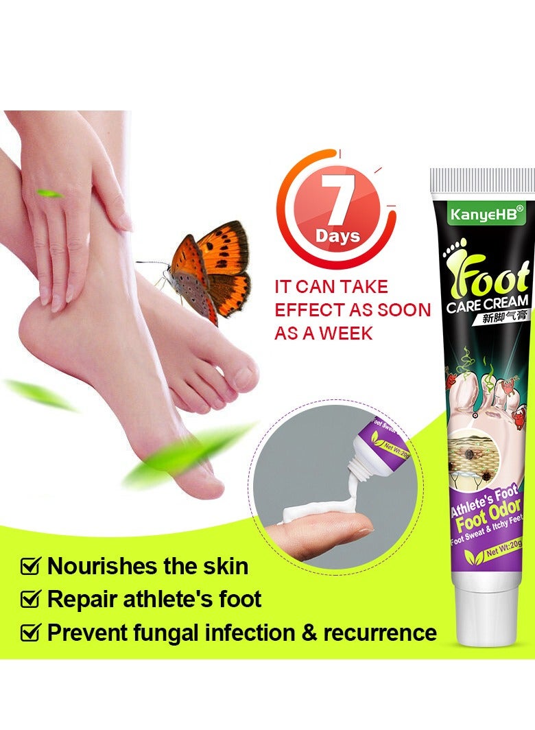 KanyeHB Foot Qi Plaster, Antibacterial Foot Deodorization Plaster, Prevent Foot Odor, Foot Care Cream Anti Fungi, Foot Skin External Application Cream - Image 5