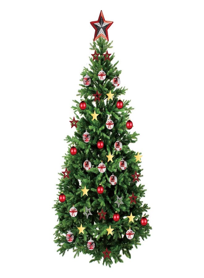 Kasubeso Large 66 x 33 inch Large Christmas Tree Wall Decals Removable DIY Pine Tree Xmas Wall Decor Merry Christmas Wall Stickers for Bedroom Office Living Room Window Clings Party Decoration - Image 2