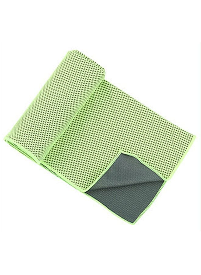 ZCM-HAPPY 2 Pieces Portable Sports Towel, Camping Towel, Cooling Effect, Quick Dry Sweat Absorbent Soft Towel (90x30CM)  - Image 2