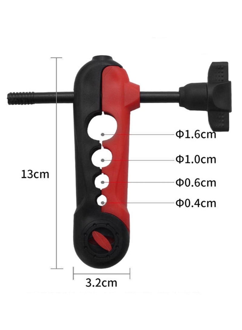 Excefore موصل خيط الصيد، أدوات لف خيط الصيد لبكرات الدوران وبكرات الصيد، عداد خيط شكل سمكة محمول قابل للتعديل - Image 2