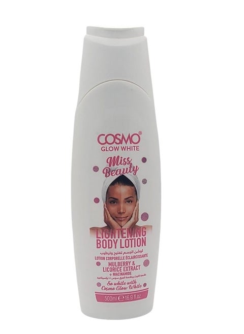 Miss Beauty Lightening Body Lotion Mulberry And Licorice Extract 500 Ml