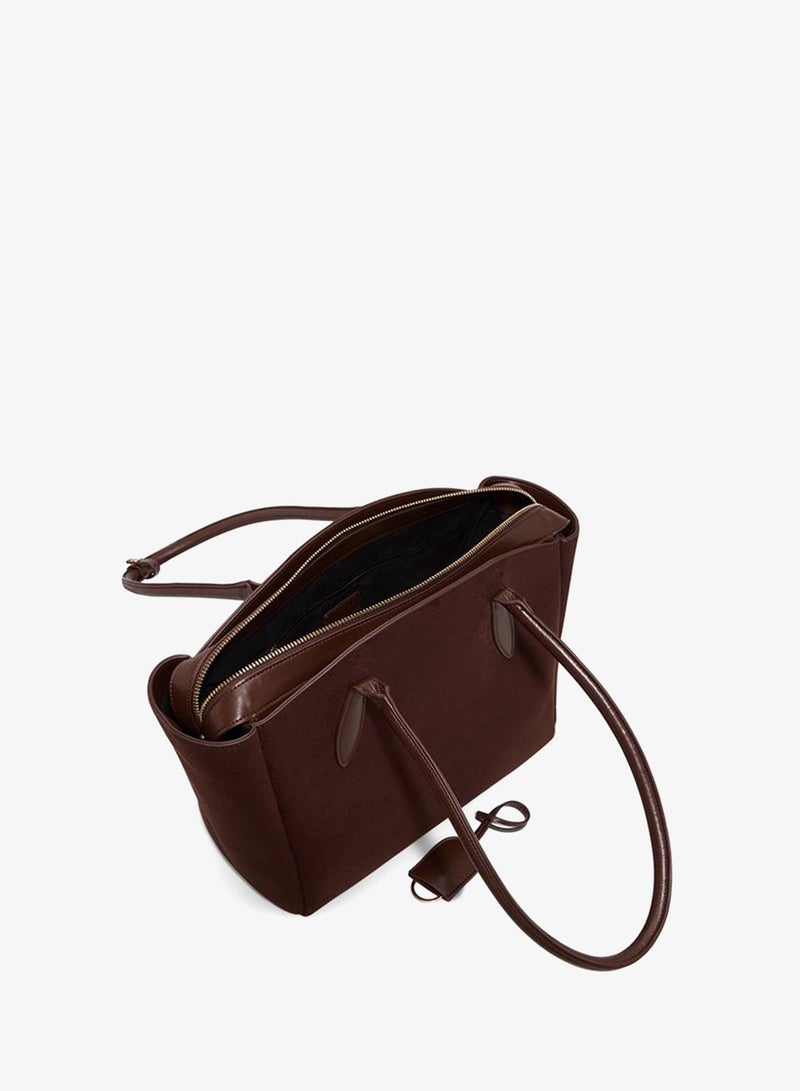 CALL IT SPRING Annabellll Ladies Brown Tote Bag - Image 3