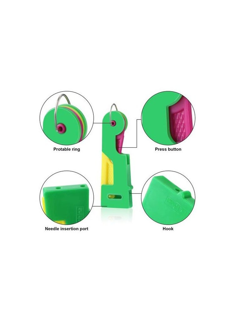 Generic - Automatic Needle Threader Device | Thread your needle within a few moments | 5 Pieces - Image 1