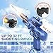 AUKTWE Electric Water Gun with Light Up2832 FT Powerful High Powered Automatic Squirt Gun Fully Auto Water BlasterToy Game for AdultKidBlack - Image 4