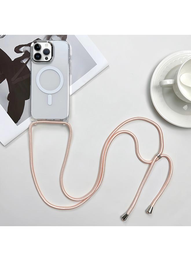 S-TOP Case For iPhone 12 Pro Max MagSafe Magnetic PC + TPU Phone Case with Lanyard - Image 1