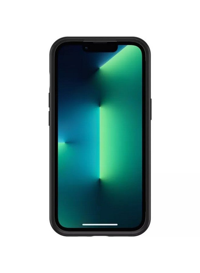 أوتربوكس جراب OtterBox Symmetry Series لهاتف iPhone 13 Pro (فقط) - أسود، فائق النحافة، متوافق مع الشحن اللاسلكي، حواف مرتفعة لحماية الكاميرا والشاشة - Image 4