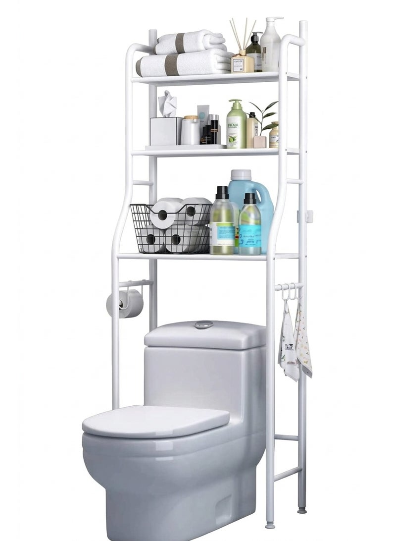 Toilet Storage Rack, 3-tier Bathroom Storage Shelf