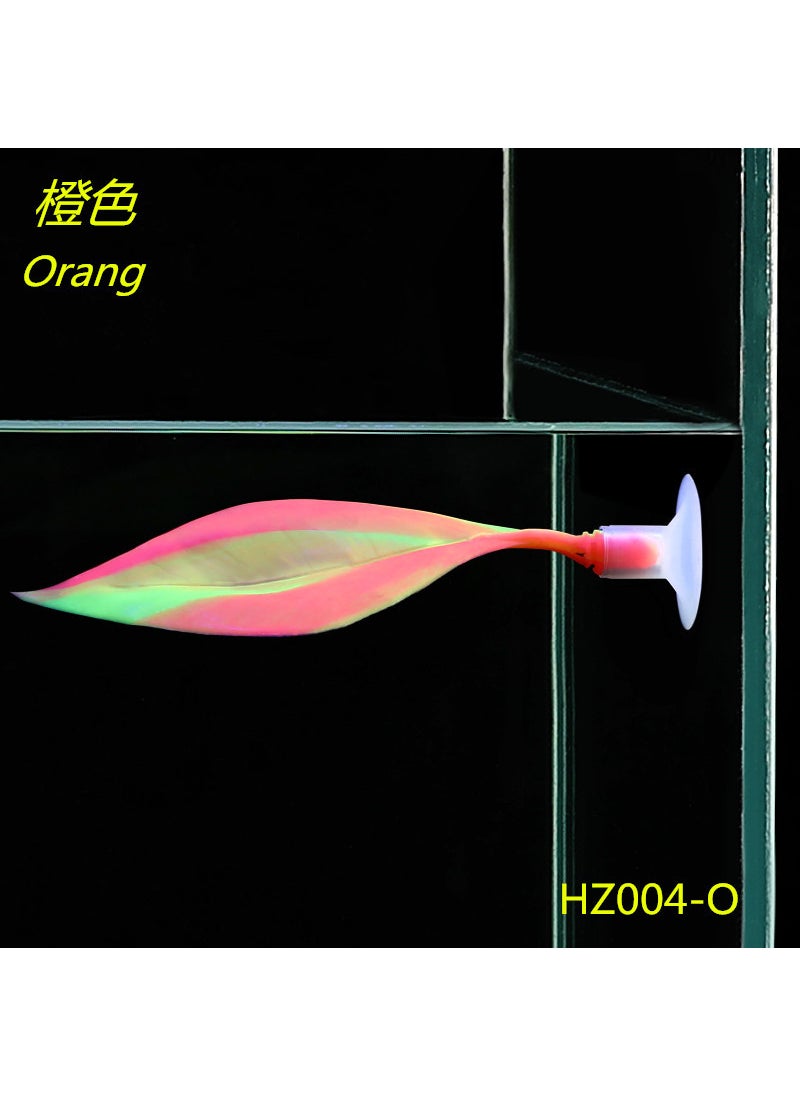Generic - Silicone Artificial Coral Fish Tank Decor Orange - Image 1