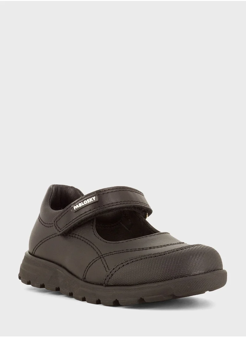 Pablosky Youth Velcro Low Top Sneakers