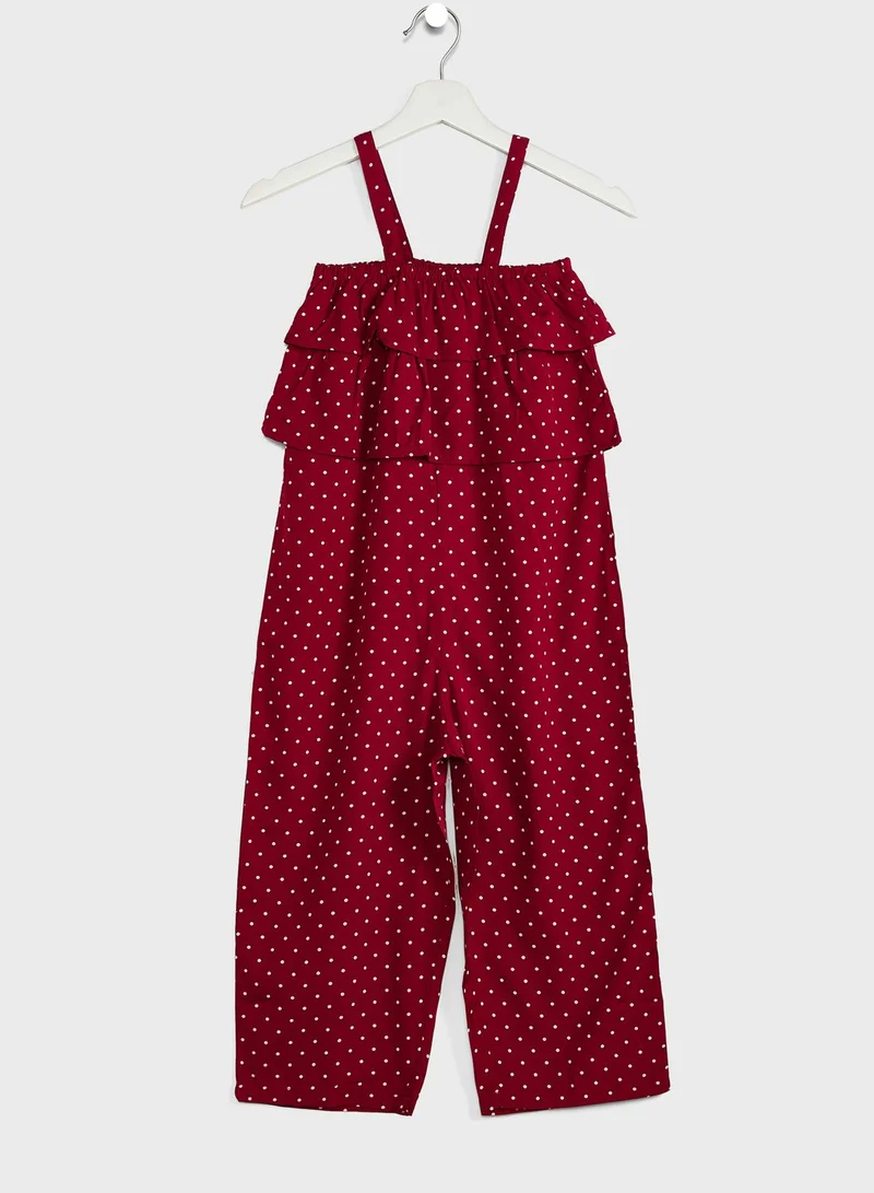 Pinata Girls Spotted Jumpsuit