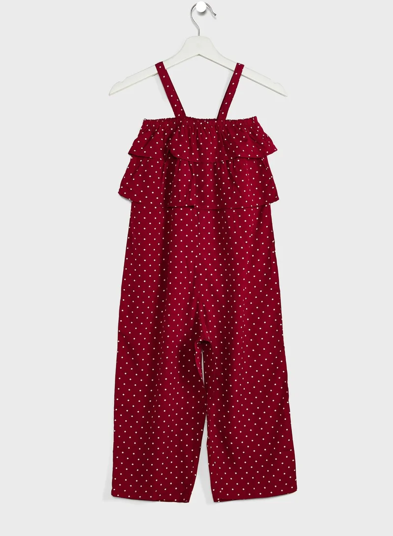 Pinata Girls Spotted Jumpsuit