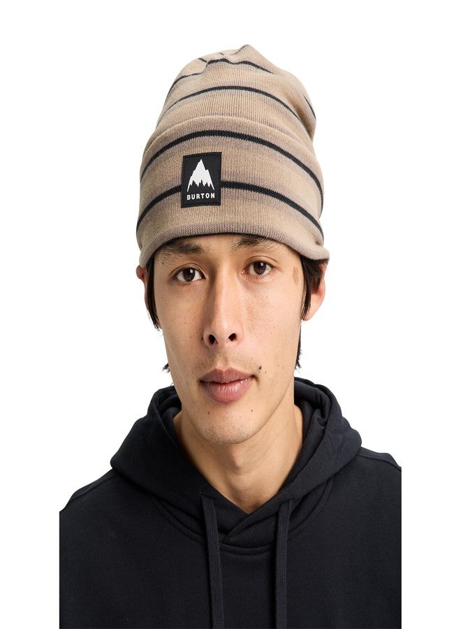 Burton Unisex Recycled Kactusbunch Tall Beanie - Warm Winter Knit Hat with Folded Cuff - True Black, One Size - Image 2