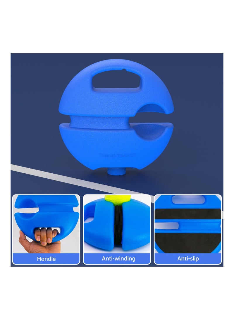 Generic Tennis Trainer Rebound Ball, with String Balls, Solo Tennis Training Equipment, for Self-Pracitce, Portable Tennis Training Tool, Tennis Rebounder Kit, Suitable for Beginners Sport Exercise  - Image 4