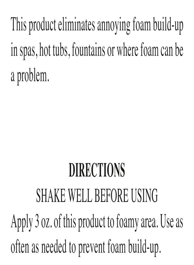 SpaChoice Spa Choice 472-3-2041-04 Foam Free for Spas and Hot Tubs, 1-Quart, 4-Pack - Image 4