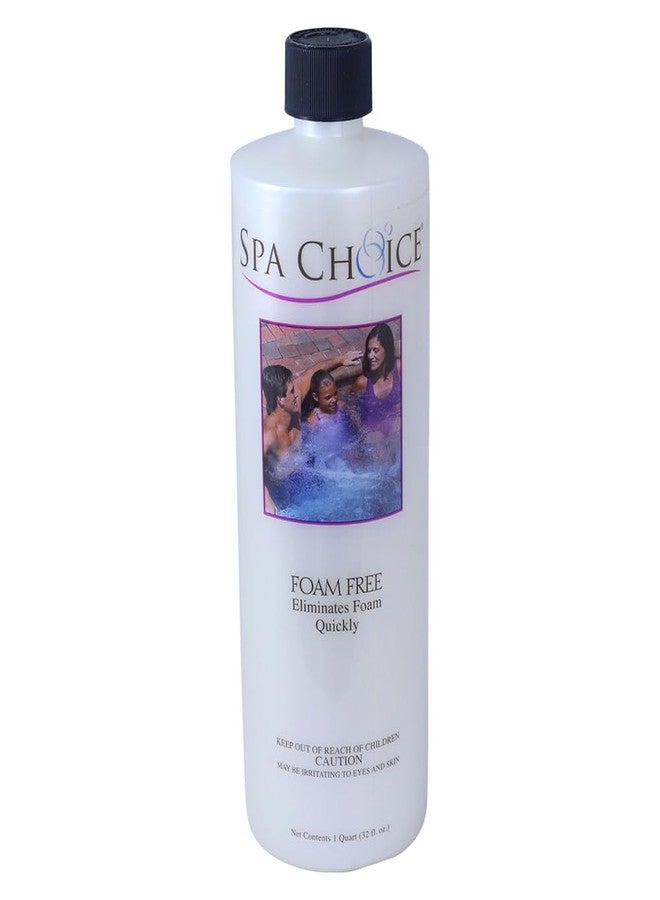 SpaChoice Spa Choice 472-3-2041-04 Foam Free for Spas and Hot Tubs, 1-Quart, 4-Pack - Image 1