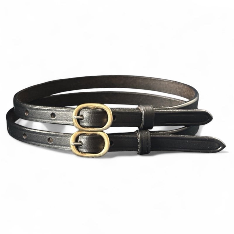 SIE Premium Leather Spur Straps- Adult (18")