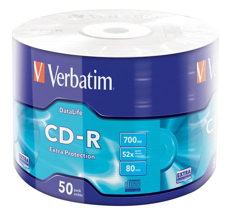 VERBATIM 43787 قرص CD-R حماية إضافية - Image 1