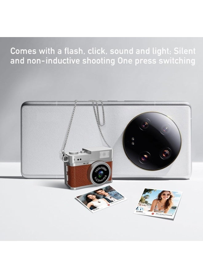 Mini Retro Digital Camera 1080p – Portable Compact Camcorder with 30FPS Video, Wide Zoom, Switchable Creative Filters, Instant Photo Capture, Lightweight Beginner-Friendly Pocket Camera for Travel and Gifts - Image 5