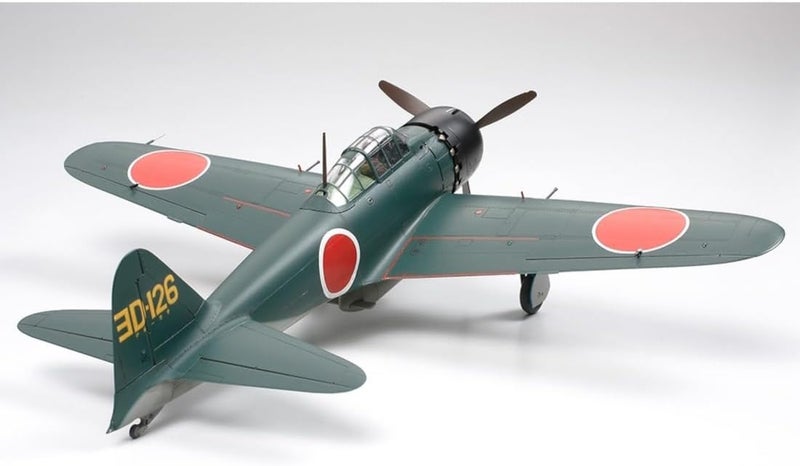 Tamiya Mitsubishi A6M5/5A Zero Model Kit with Pilot Figures - Image 5