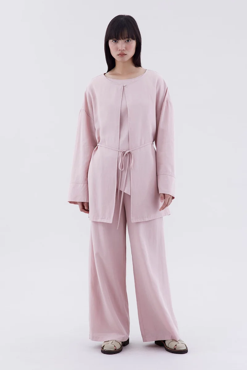 ذا اديتورز ماركت كيمونو كريزابيل بحزام خصر