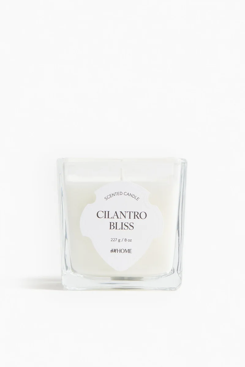 H&M Scented candle in glass holder