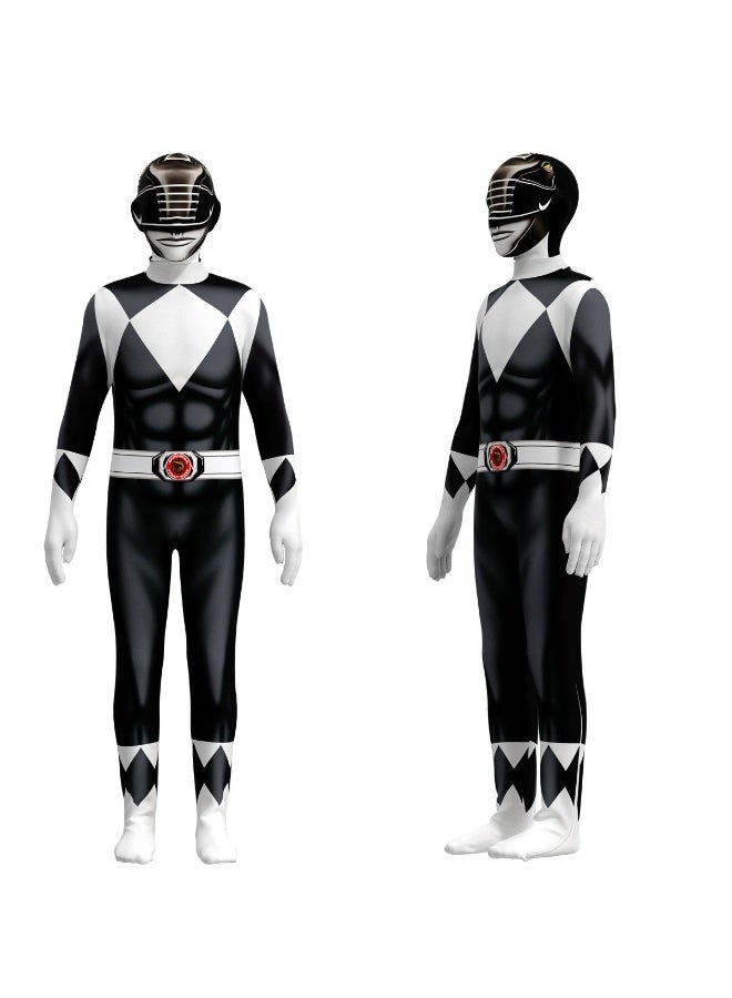 general Dinosaur Team Costume Halloween One-Piece Children's Clothing Cosplay Complete Set Tight-Fitting Dress - Image 1