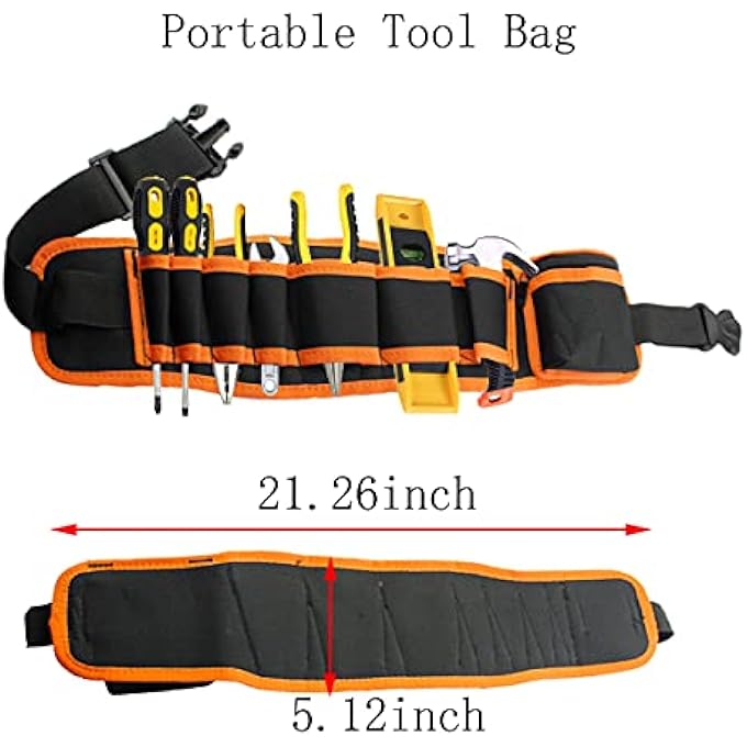 KIDS TOOL SET, PORTABLE KIDS TOOL BAG, REAL METAL HAND TOOLS, REAL TOOLS FOR PROFESSIONAL DIY AND WOODWORKING (21PCS) - Image 5