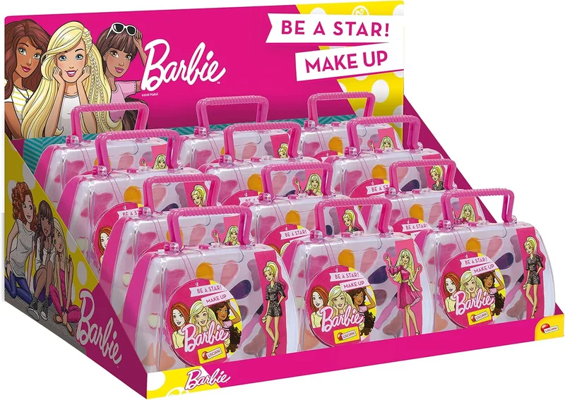 باربي Barbie Be a Star! Makeup Trousse with Certified Cosmetics