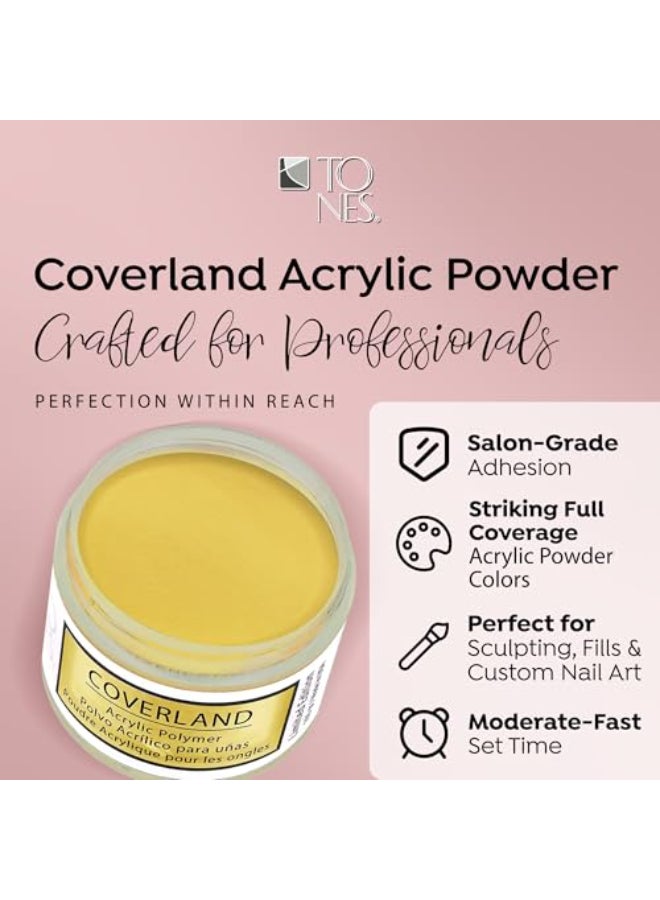 Tones Coverland Acrylic Nail Powder Warmer Weather Limited Edition Acrylic Powder for Nail Design Sculpting and Masking Nail Bed Imperfections Professional Acrylic Nail Supplies 15 Oz - Image 4