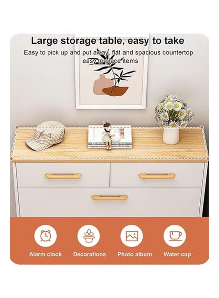 keke Entryway Shoe Cabinet Large Capacity Three Tier Shoe Storage with Two Rack - Image 3