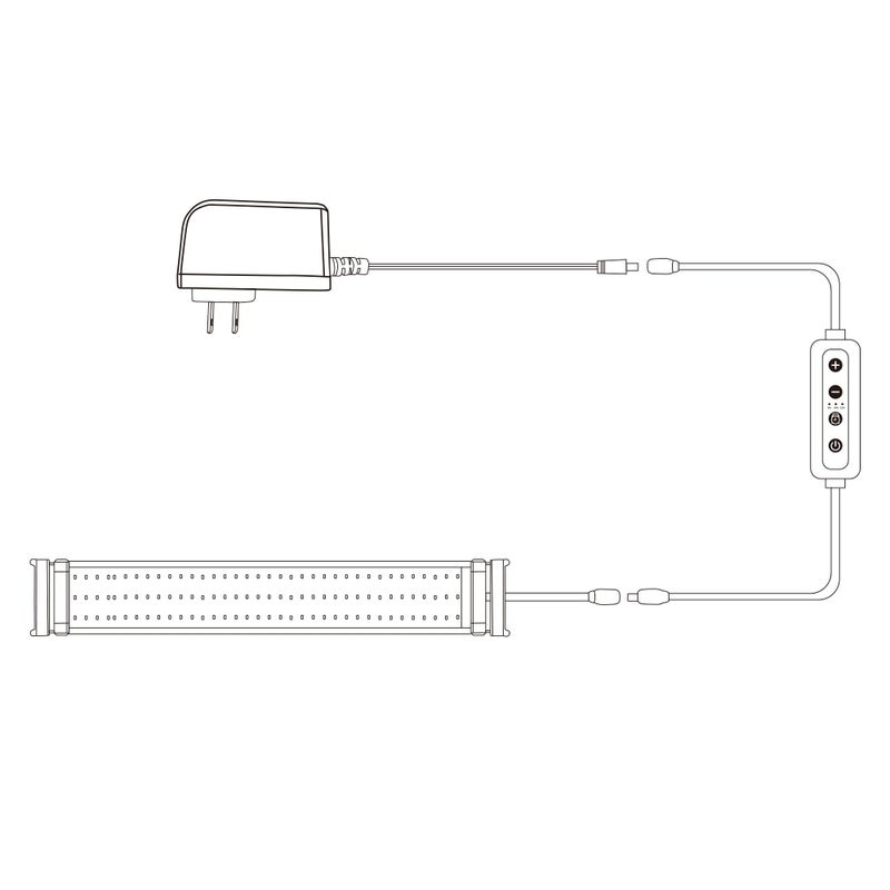 NICREW Aquarium Light Timer&Dimmer, Easy to Program Fish Tank Light Controller - Image 4