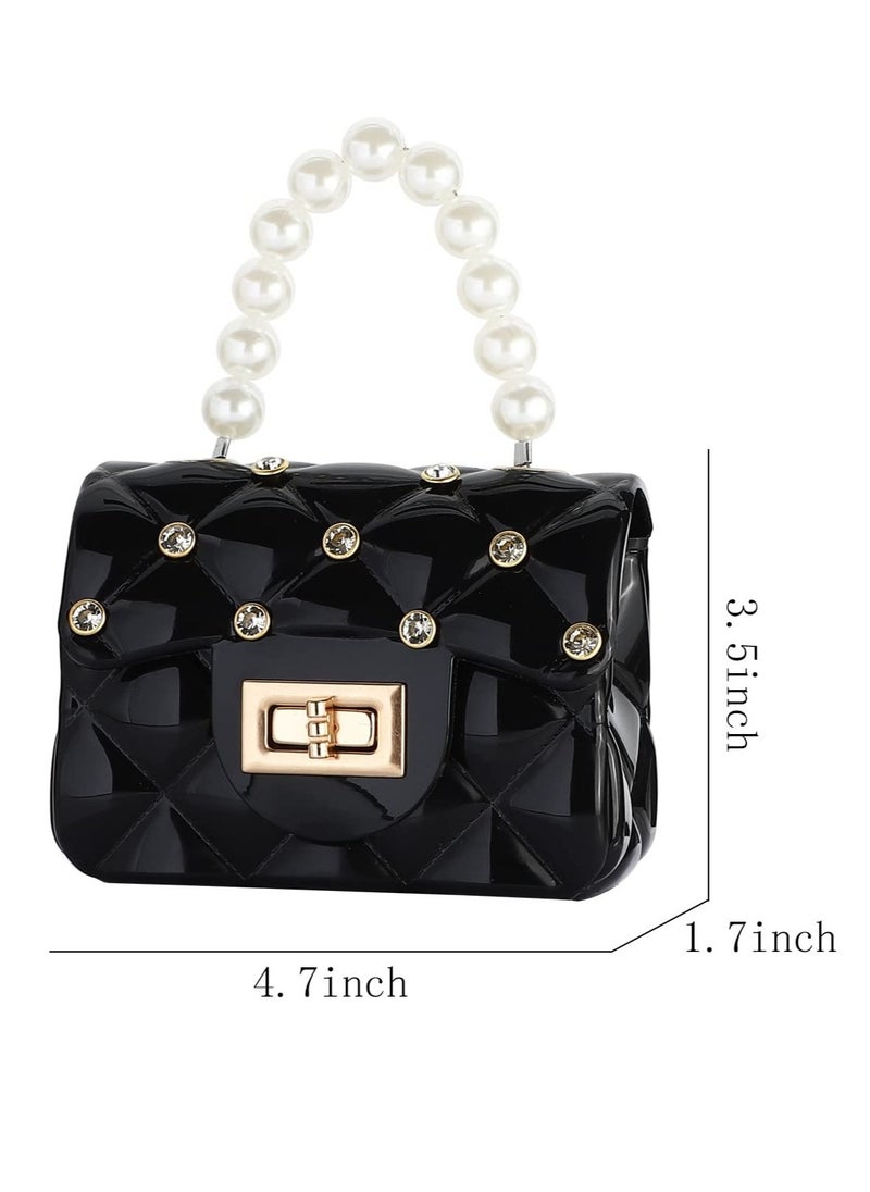 KASTWAVE - 2 Pcs Mini Crossbody Purses, Little Girls Purses, Mini Shoulder Bag Crossbody Bag, Princess Bag, Perfect for Princesses - Image 1
