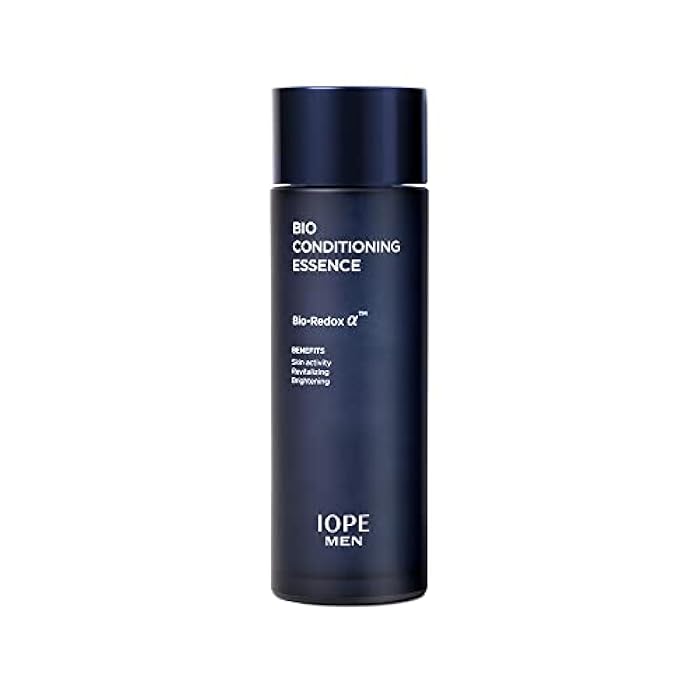 IOPE Moisturizing Serum for Men - Men Bio Essence Intensive Anti Aging, Skin Tightening and Soothing, 3 in 1 Skincare for Fine Lines, 4.90 FL.OZ.(145ml) by Amorepacific - Image 1