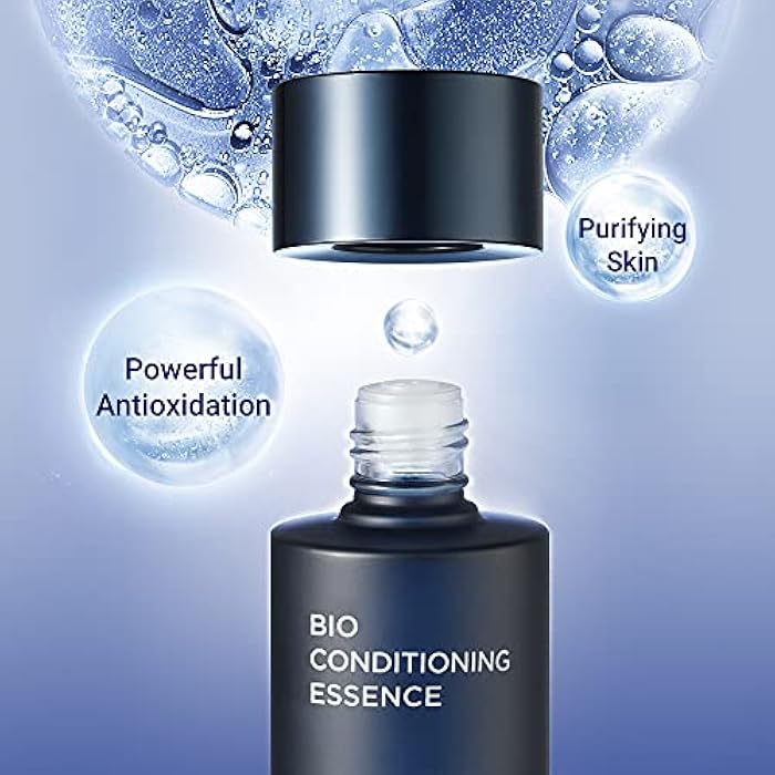 IOPE Moisturizing Serum for Men - Men Bio Essence Intensive Anti Aging, Skin Tightening and Soothing, 3 in 1 Skincare for Fine Lines, 4.90 FL.OZ.(145ml) by Amorepacific - Image 3