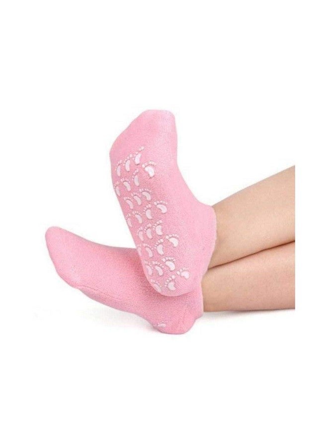 JackshowShope jackshowshope™ Spa Moisturizing Gel Socks For Dry Feet And Ankles - Helps Repair Cracked Skincare Gel Therapy And Softens Feet (1 Pair) - Image 5