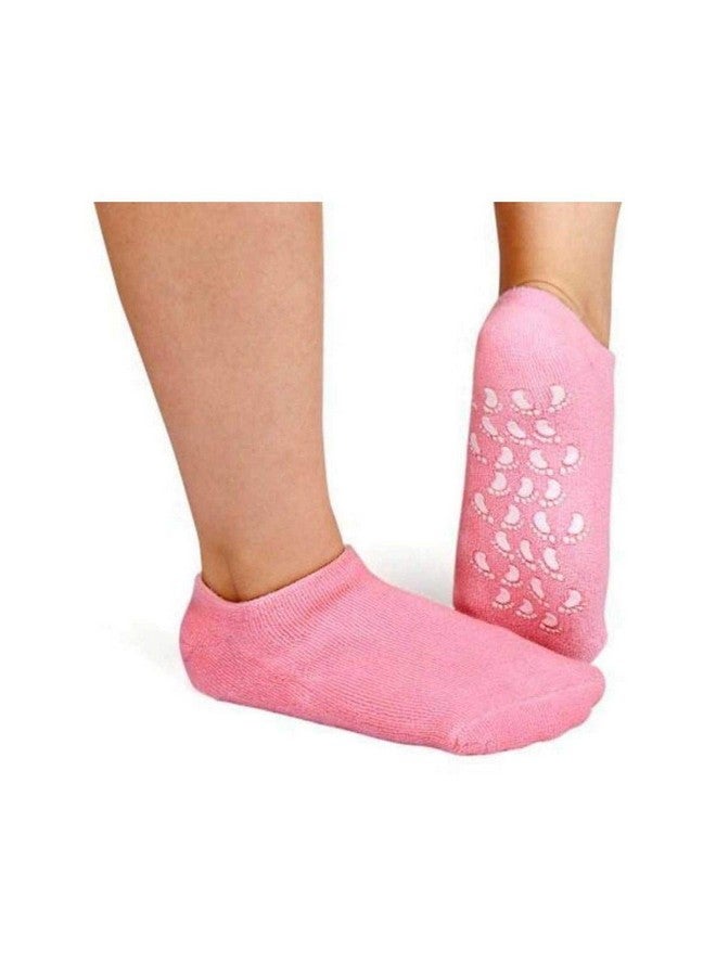 JackshowShope jackshowshope™ Spa Moisturizing Gel Socks For Dry Feet And Ankles - Helps Repair Cracked Skincare Gel Therapy And Softens Feet (1 Pair) - Image 1