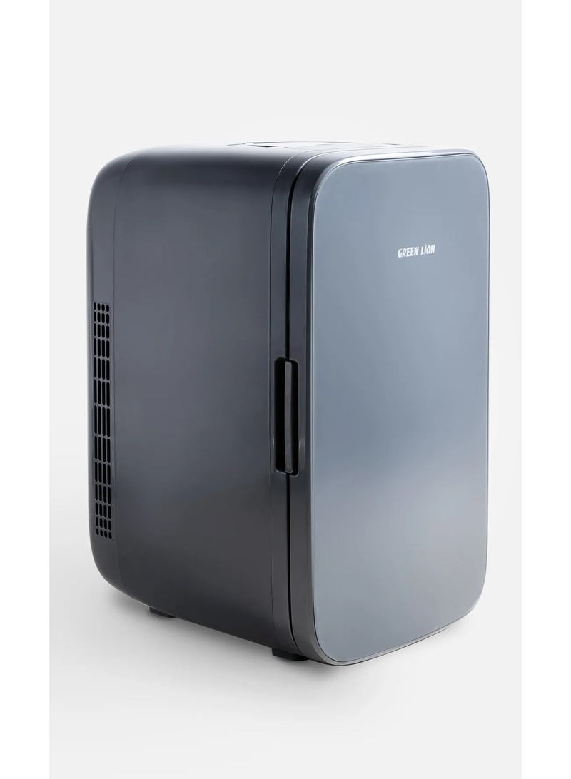 GREEN LION Mini Refrigerator 22L 65W / Compact mini Fridge & Portable / Multiple Power Option / Advanced Cooling / Multi Protection / Temperature Control / Low Noises / Removable Door Basket and shelf / Energy Saving/Car/office/Dorm room - Black - Image 3