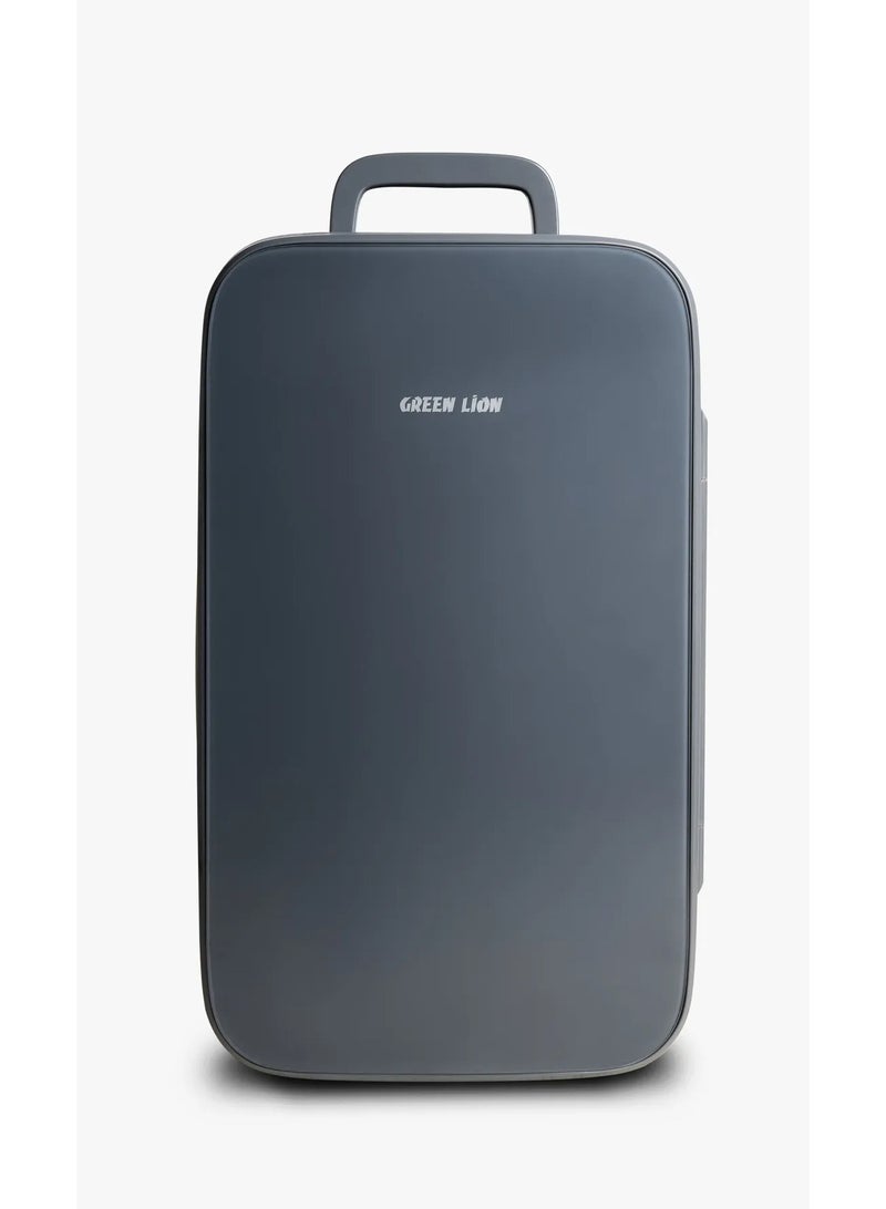 GREEN LION Mini Refrigerator 22L 65W / Compact mini Fridge & Portable / Multiple Power Option / Advanced Cooling / Multi Protection / Temperature Control / Low Noises / Removable Door Basket and shelf / Energy Saving/Car/office/Dorm room - Black - Image 1