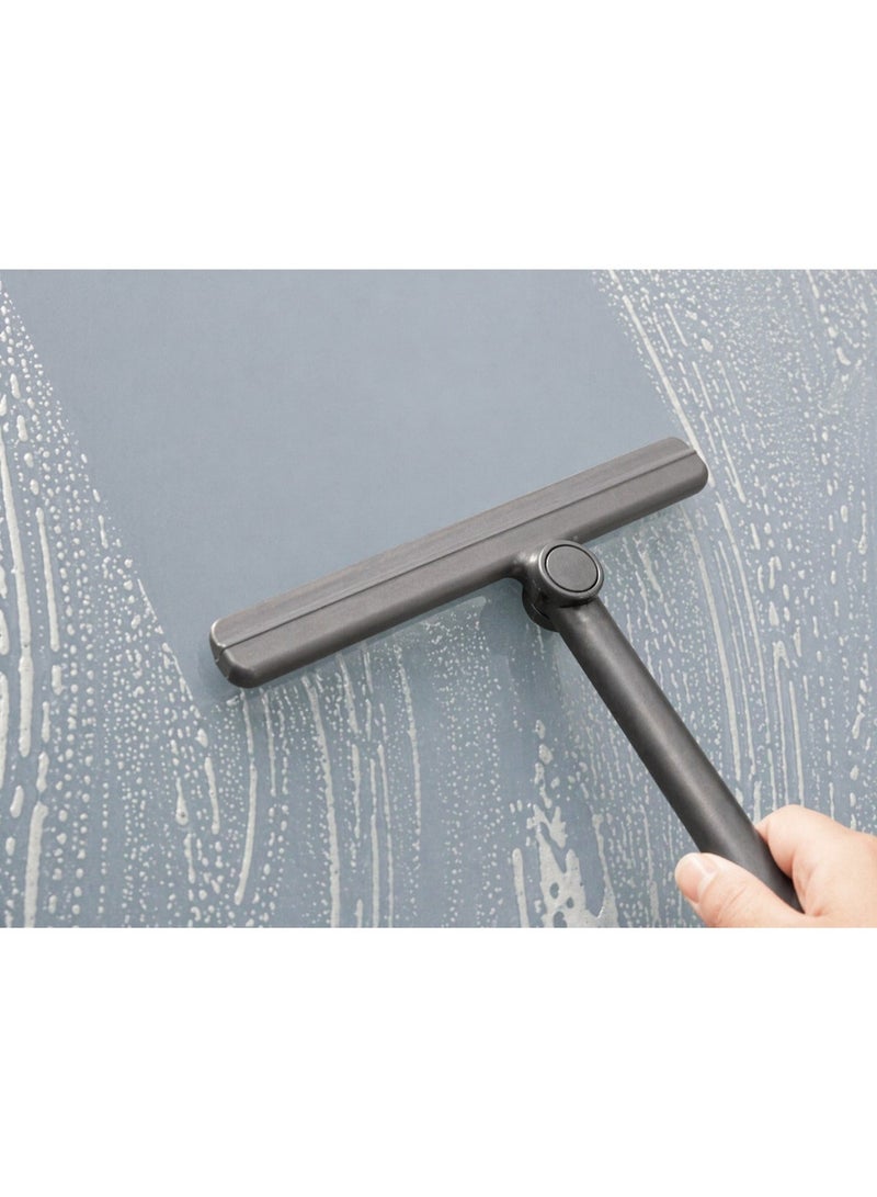 AquaSwipe Flex Pivoting Window Squeegee 27cm – Streak-Free Shower Glass Cleaner, Rubber Blade for Bathroom, Tiles, Mirror & Car Windshield, Ergonomic Handle Multi-Surface Cleaning Tool Viper - Image 3