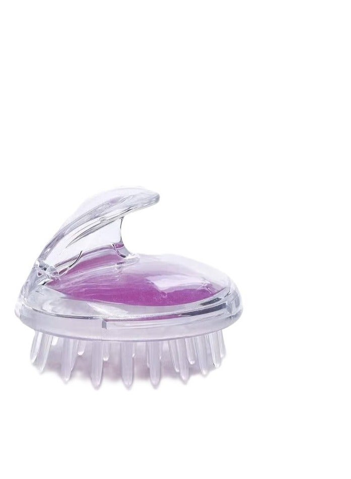 Generic Shawer Silicone Hair Brush Shampoo Scalp Massager - 1 Pcs  - Image 3