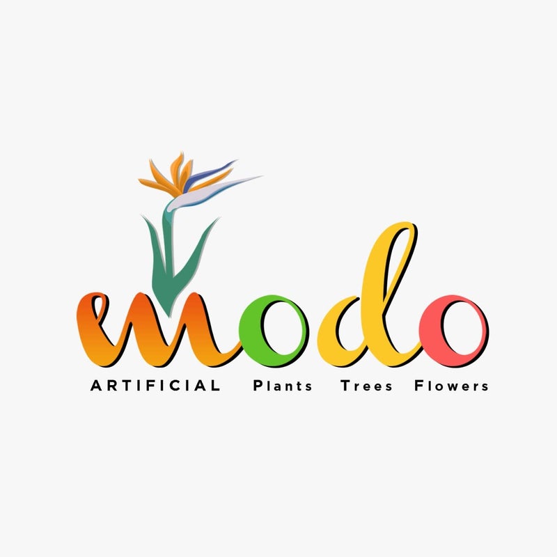 MODO Modo Plastic Bonsai Mini Table Top Artificial Plant With Pot For Home Office Decor 15 Cm Set Of 4 Plant GreenYellowMulticolor  - Image 5