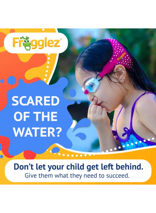 Frogglez Pain-Free Swim Goggles for Kids Under 10 (Ages 3-10), No Hair Pulling, Recommended by Olympic Swimmers - Image 4