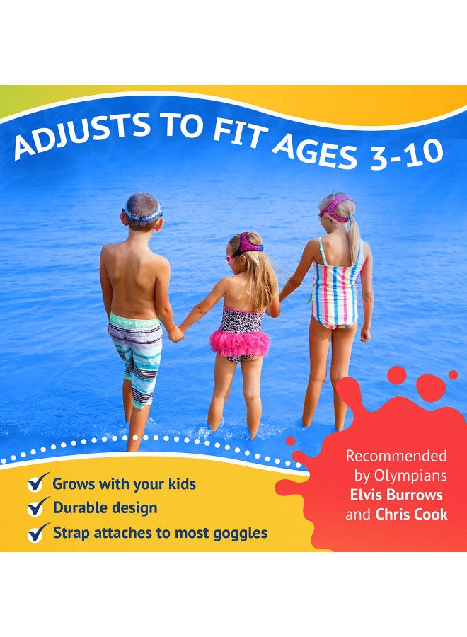 Frogglez Pain-Free Swim Goggles for Kids Under 10 (Ages 3-10), No Hair Pulling, Recommended by Olympic Swimmers - Image 3