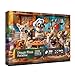BBOLDIN Dog Puppy Pizza Puzzles for Adults 1000 Pieces Food Kitchen Jigsaw Puzzle Animals Funny Puzzles - Image 2
