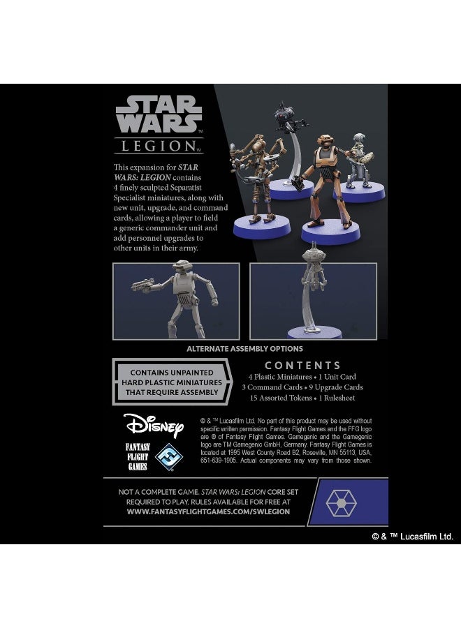 Atomic Mass Games Star Wars: Legion - C.I.S. - Separatist Specialist - Image 4