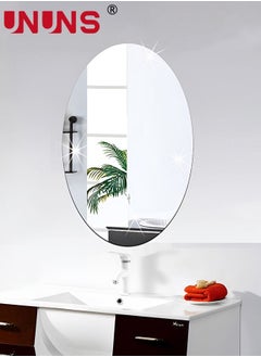 UNUNS Acrylic Mirrors,Self Adhesive Non Glass Wall Mirror,For Home Wall Decor Wedding Decor 27x42cm  - Image 1