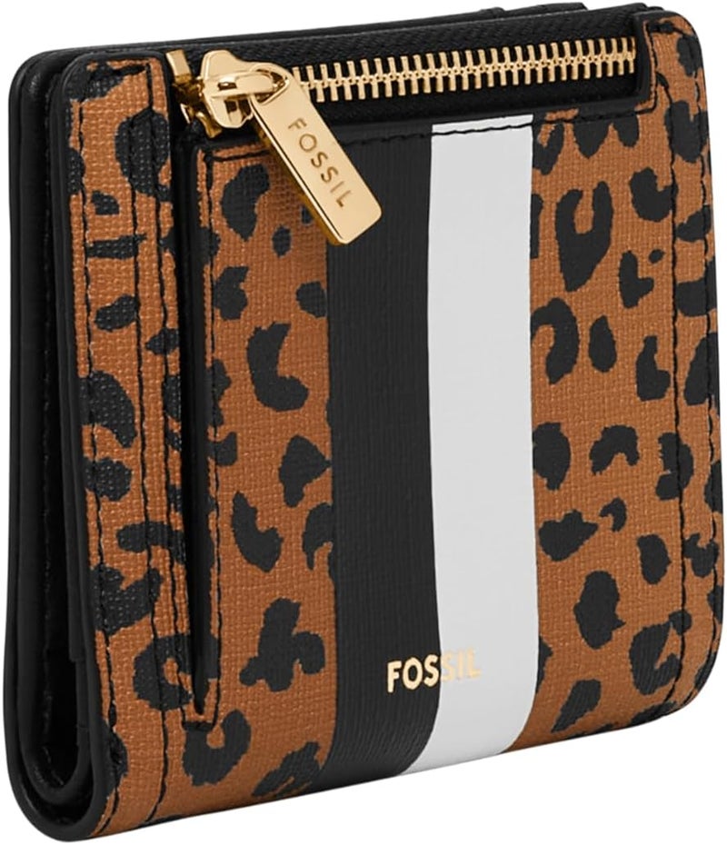 فوسيل Fossil Women's Logan Leather RFID-Blocking Bifold Wallet for Women - Image 5