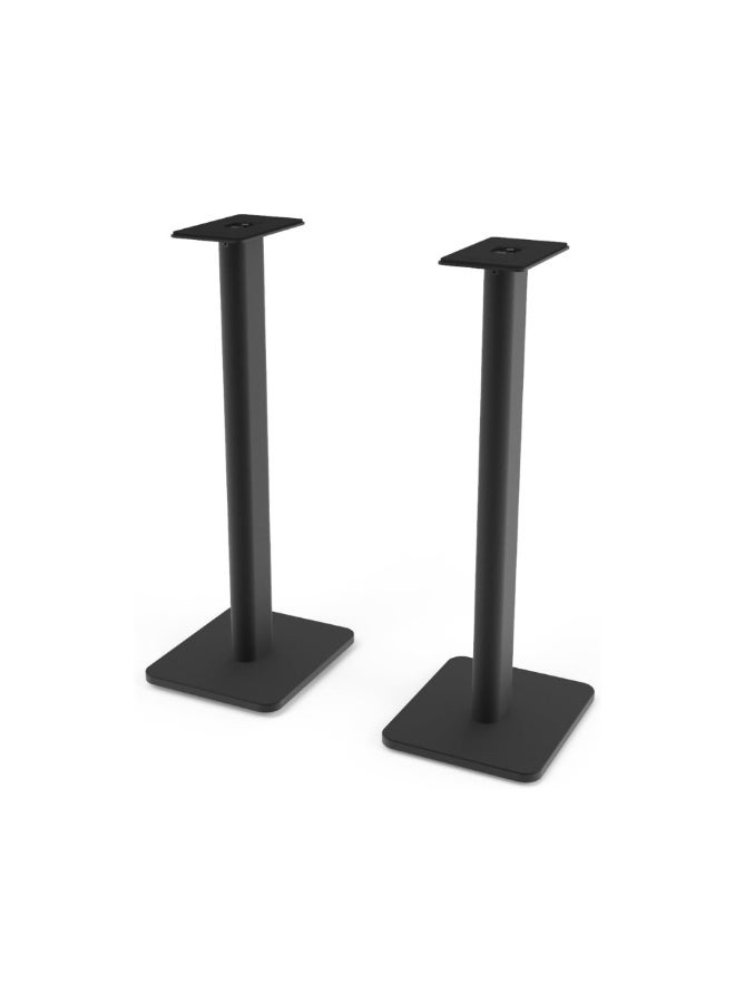 Kanto Audio SP26PL 26" Bookshelf Speaker Swiveling Floor Stands-Black, Pair - Image 1